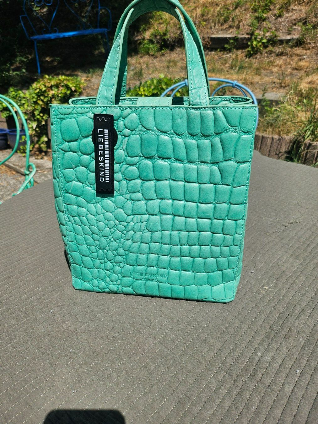 Liebeskind Taschen für Damen: Liebeskind Tasche Kroko Paper S- wunderschöne Farbe – Gebraucht aus Triesen von Teddyeddy 1