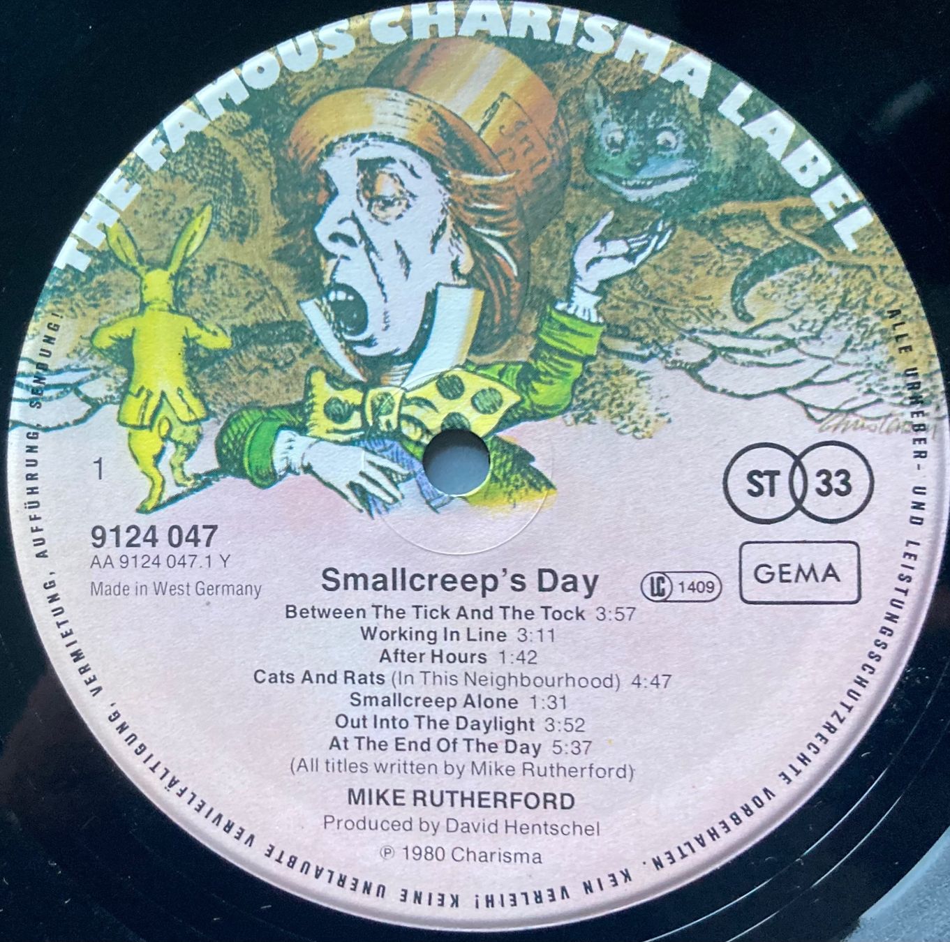 Vinyles: MIKE RUTHERFORD - SMALLCREEP'S DAY – D'occasion à Poliez-Pittet par Newtown-Records 3