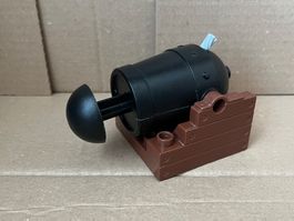 Lego Duplo Kanone braun schwarz mit Munition