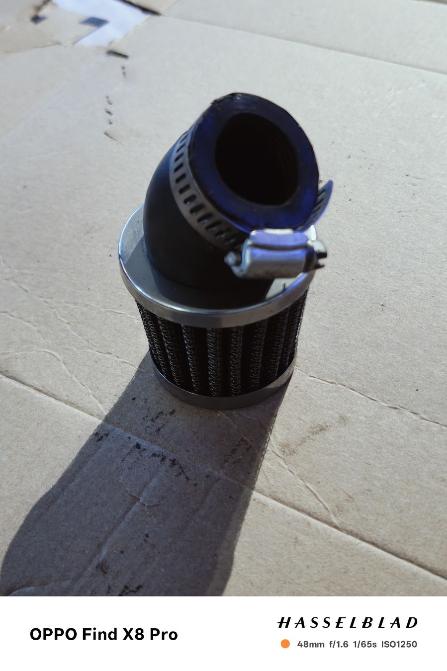 Tutti i ricambio per moto: Universal Luftfilter Chrom – Usato da Rieden AG venduto da Keller54 5