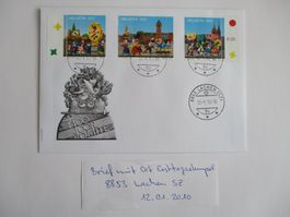 Sonderbrief Ort Ersttagsstempel 8853 Lachen