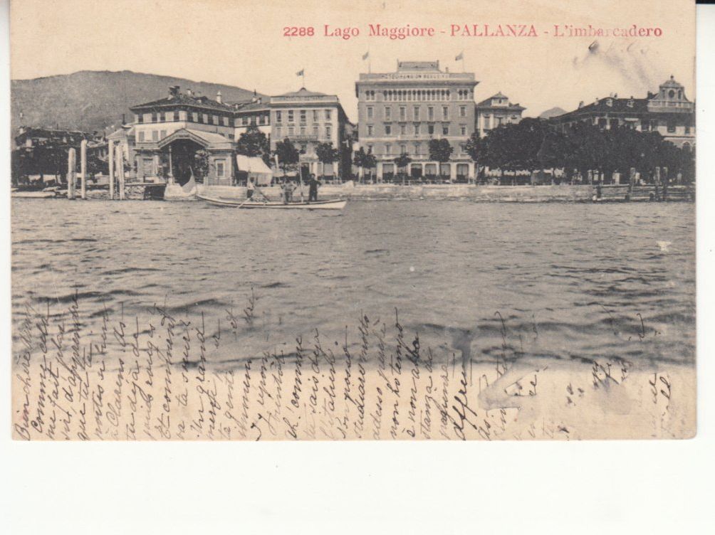 Ansichtskarten: Pallanza 1905 – Gebraucht aus Bürglen TG von StampGraf