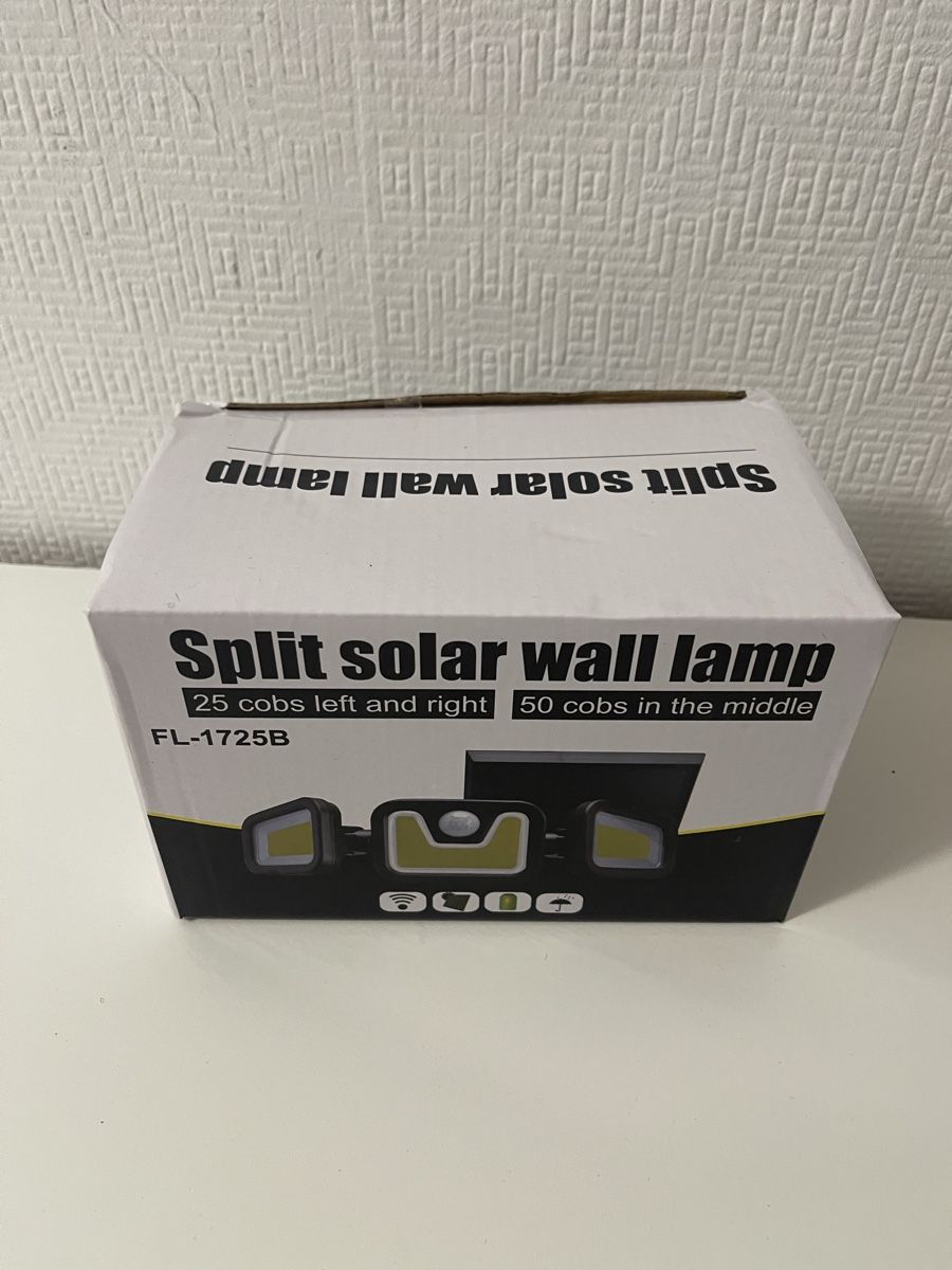 Solargeräte und Solarprodukte: Solar Wandleuchte mit Bewegungsmelder, split Design – Neu und originalverpackt aus Grosswangen von ASH1995 4