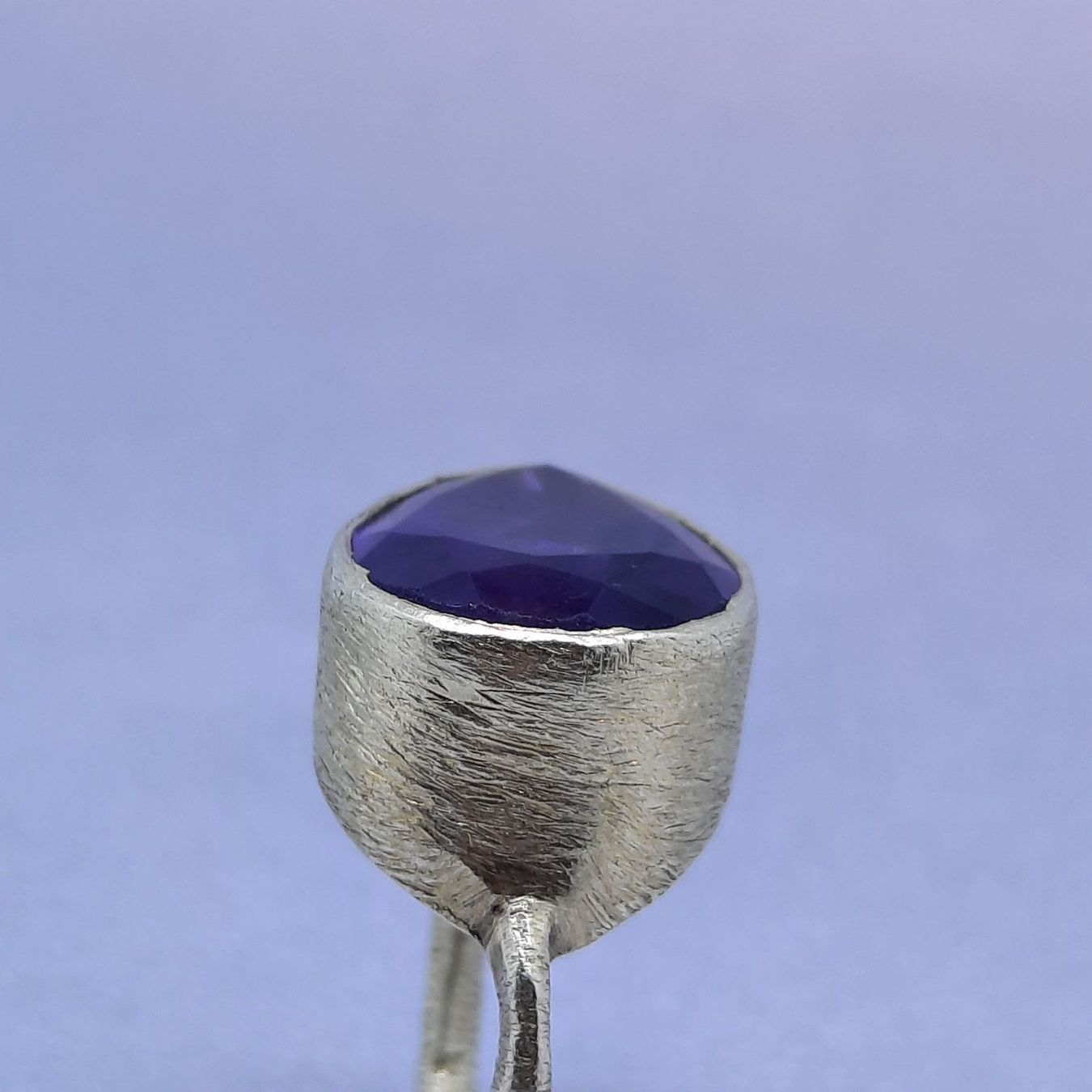 Ringe: Goldring mit erstklassigem Amethyst Edelstein – Gebraucht aus Unterägeri von Altgoldschmuck 3
