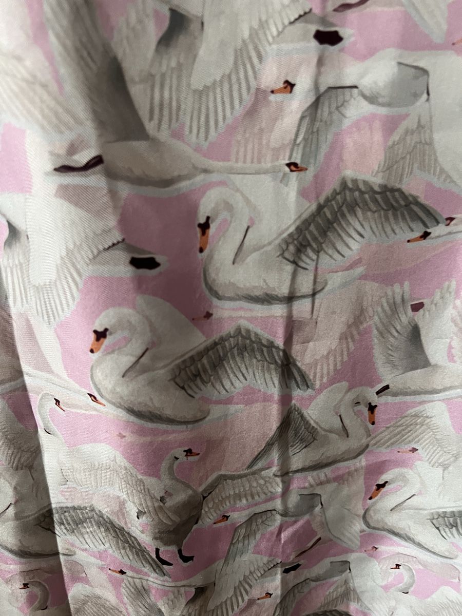 Marc Cain Foulard & Sciarpe: Schal Marc Cain, violett Töne, Seide – Usato da Solothurn venduto da Brini06 1