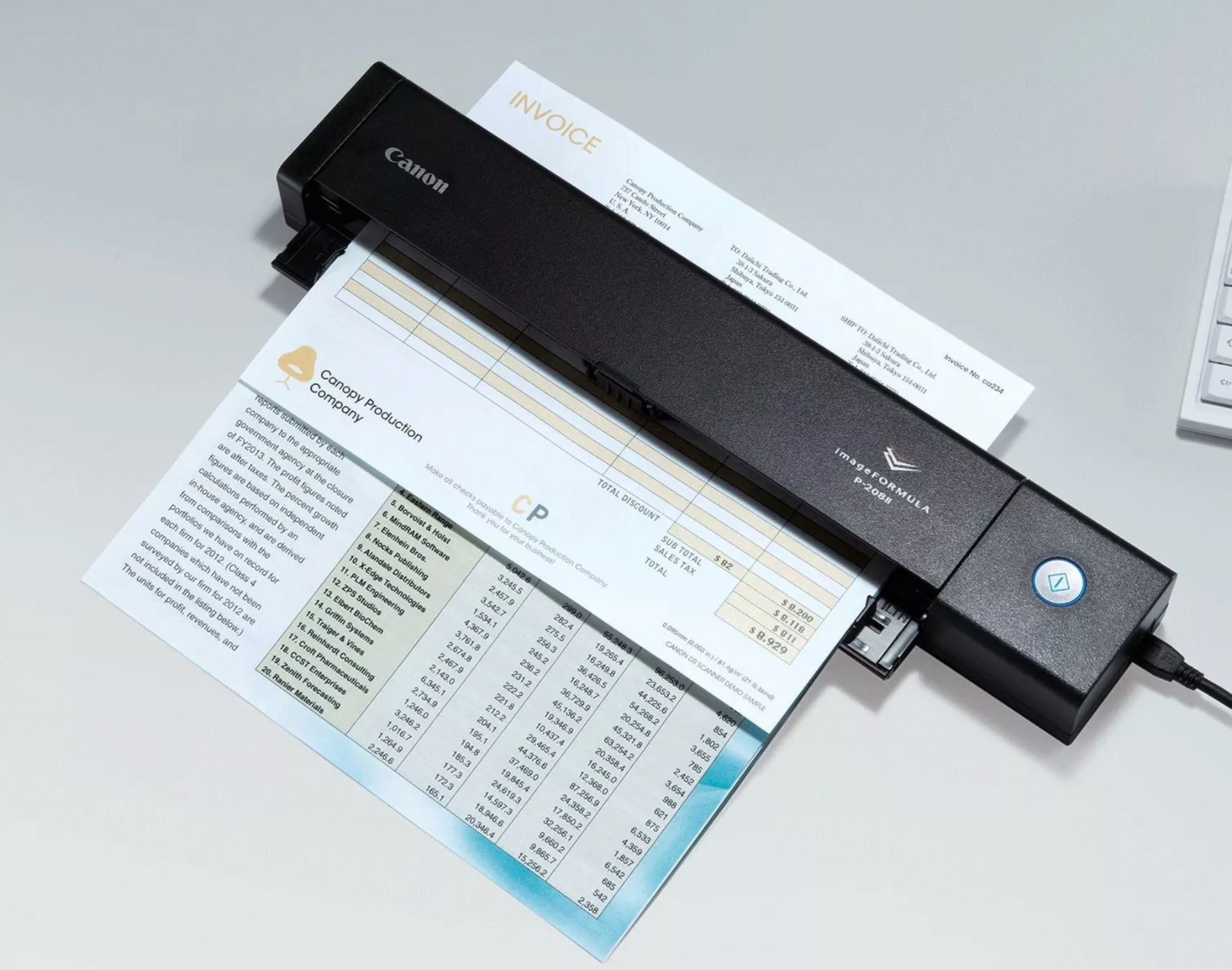 Canon Scanner: Mobiler Scanner Canon imageFORMULA P-208II – Gebraucht aus Zürich von 2far 1