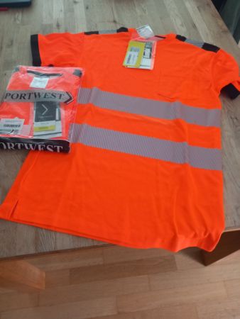 Portwest Warnschutz T-shirt Gr.XS 2Stück