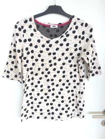 MARCCAIN Strick Shirt, Gr N6, "Kirschen"