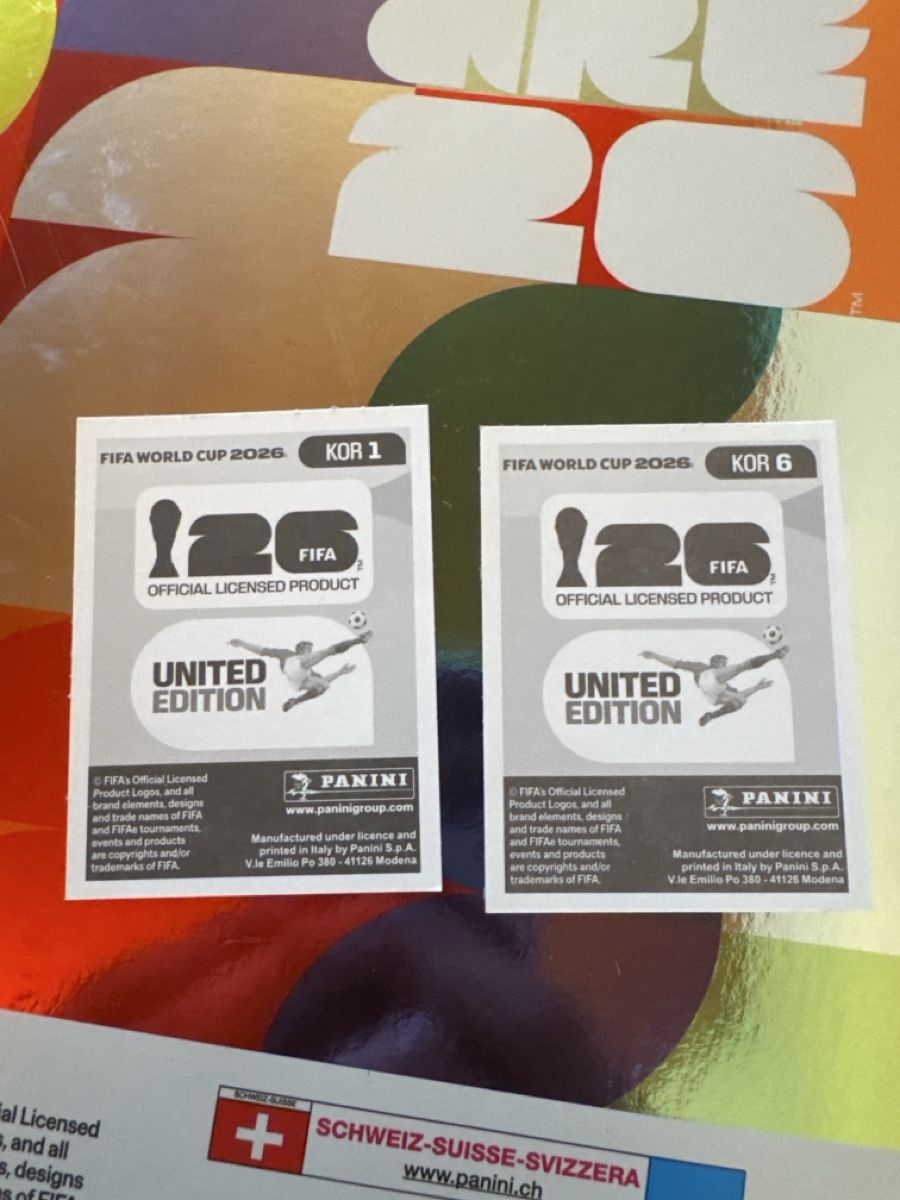 Panini Carte collezionabili: Panini 2026 KOR – Nuovo (secondo la descrizione) da Aarau venduto da Zichorien