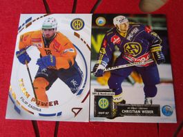 HC DAVOS 2 SPIELERKARTEN SAISON 96-97//24-25 ANTIK