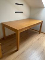 Ausziehbarer Esstisch, Eiche hell – 175 cm