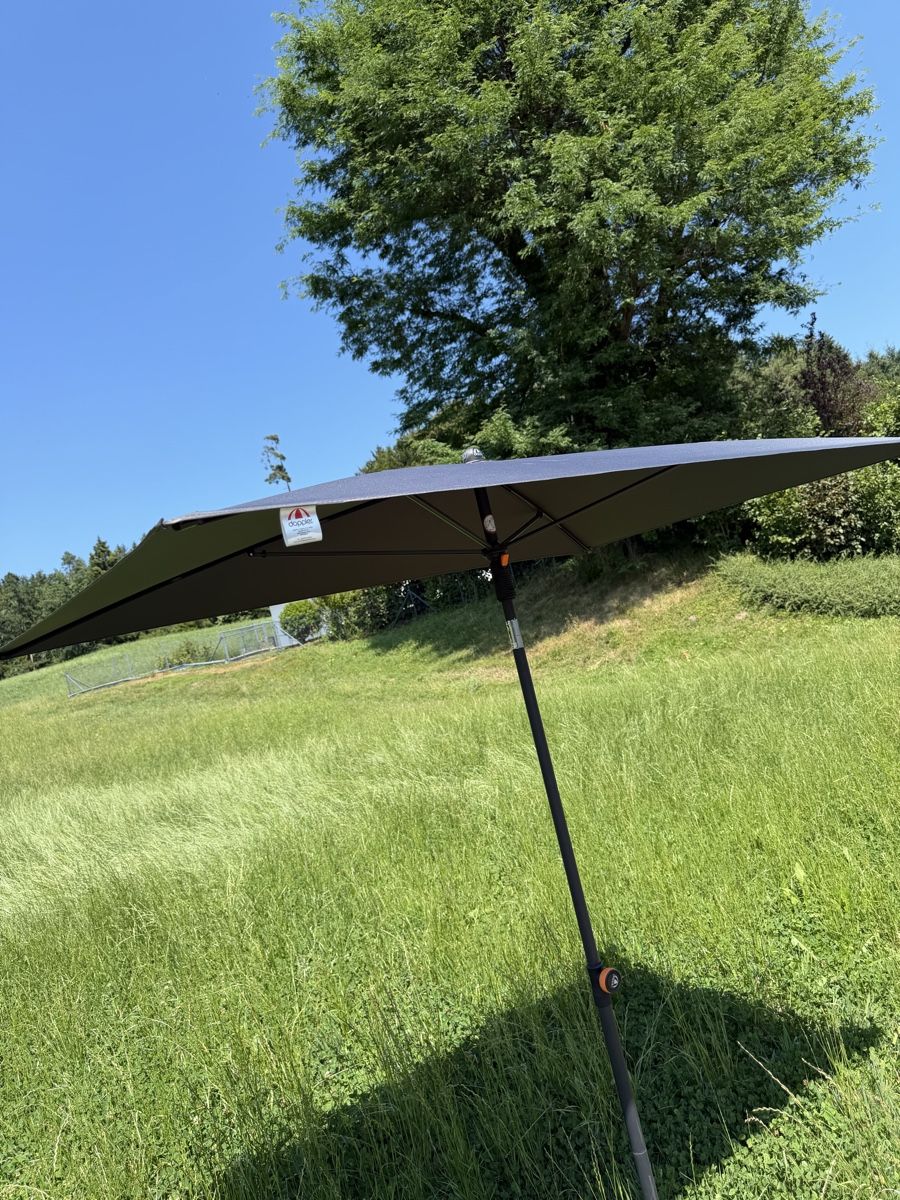 Sonnenschirme: Sonnenschirm Doppler Anthrazit  guter Zustand – Gebraucht aus Rotkreuz von GoldHeinz