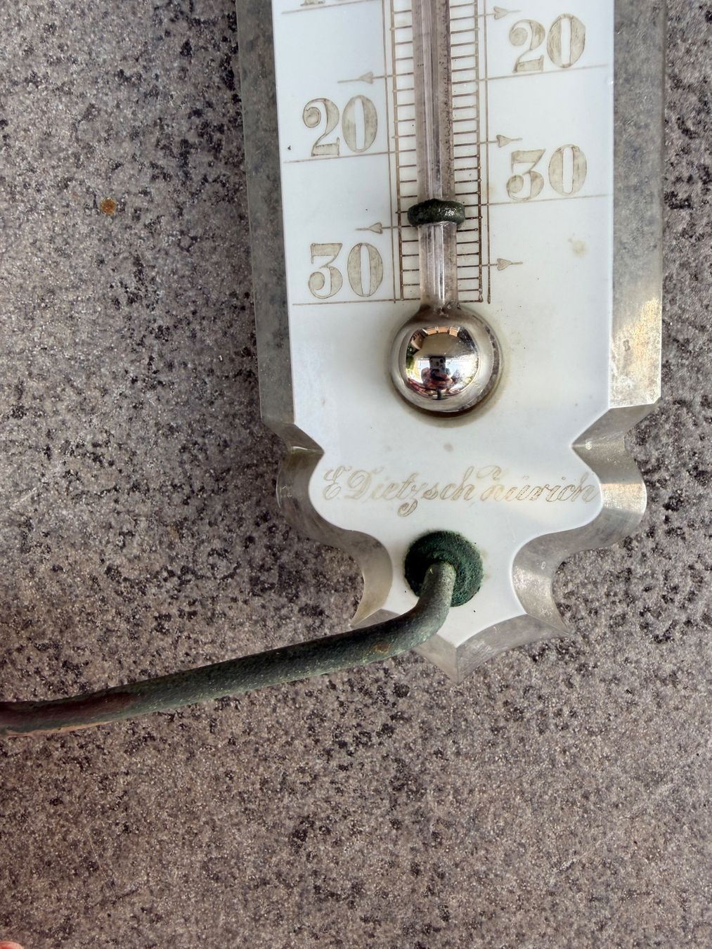 Altro per la casa: Thermometer Antik E. Dietzsch Zürich – Usato da Ennetbaden venduto da miboo 5
