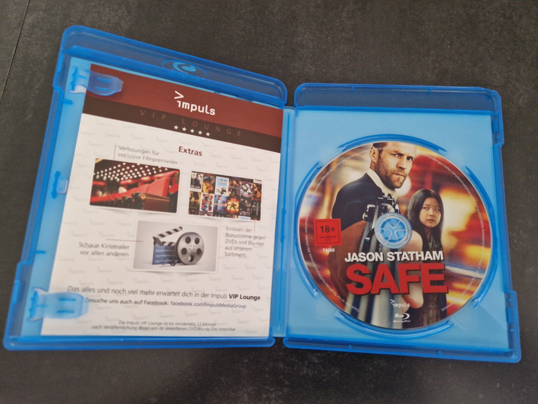 Tutti i DVDs: Safe Blu-Ray Topzustand – Usato da Buchs SG venduto da Herc01 1