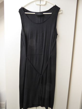 Schwarzes Kleid von Animale Gr. 42 mit Jacke / 2-teilig