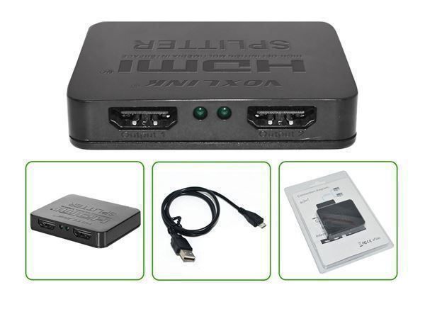Adattatori: MINI HDMI SPLITTER 1080P - USB POWERED - ADAPTER HDCP - HDTV – Nuovo e nell'imballaggio originale da Kriens venduto da swissgadget 3