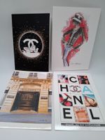 ✨ Rare : Lot 4 Cartes Postales de Collection CHANEL - Neuf