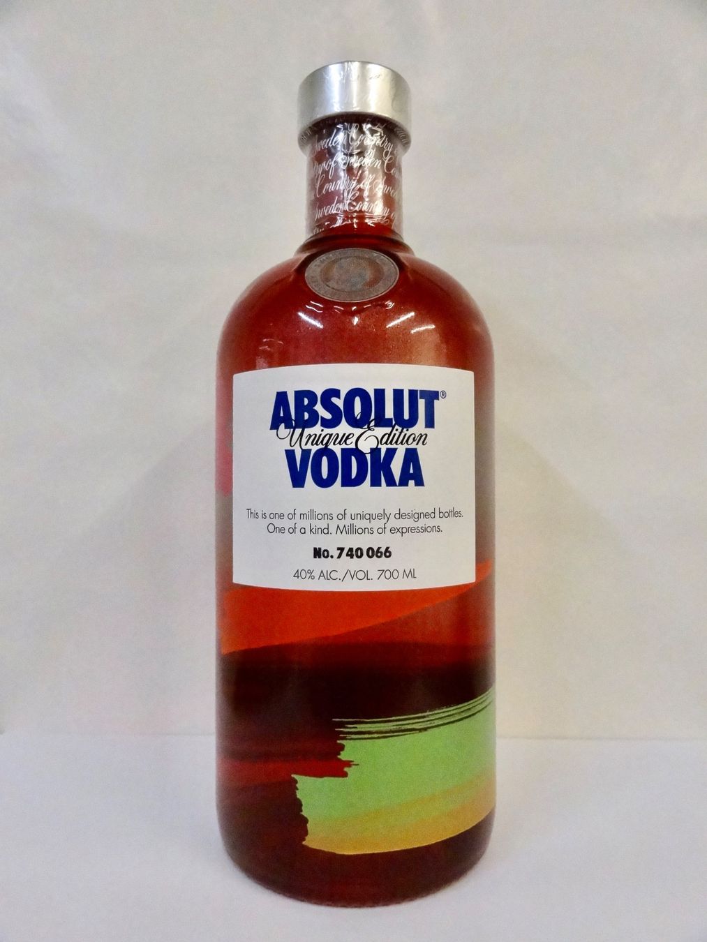 Absolut Vodka Bevande alcoliche: 1 x ABSOLUT VODKA ABSOLUT UNIQUE Edition 2012 – Nuovo e nell'imballaggio originale da Kerzers venduto da zimmergruen 8