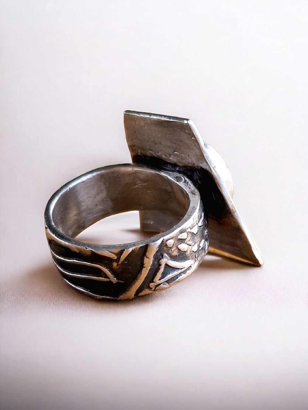 Bagues: Statement-Ring, Silber mit pink Andenopal, Gr. 54 – Neuf avec emballage d'origine à Aarau par Schmuckhoehle_MD 7