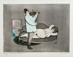 Jan Balet, Radierung