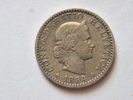 20cts 1884 ss