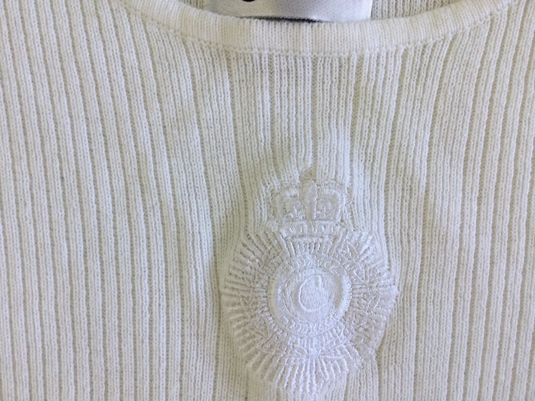 Maglioni & Felpe: Sommerliches Strickpullover Rippenstrick Weiss, Grösse 40 – Usato da Zug venduto da ang_rxx5 3
