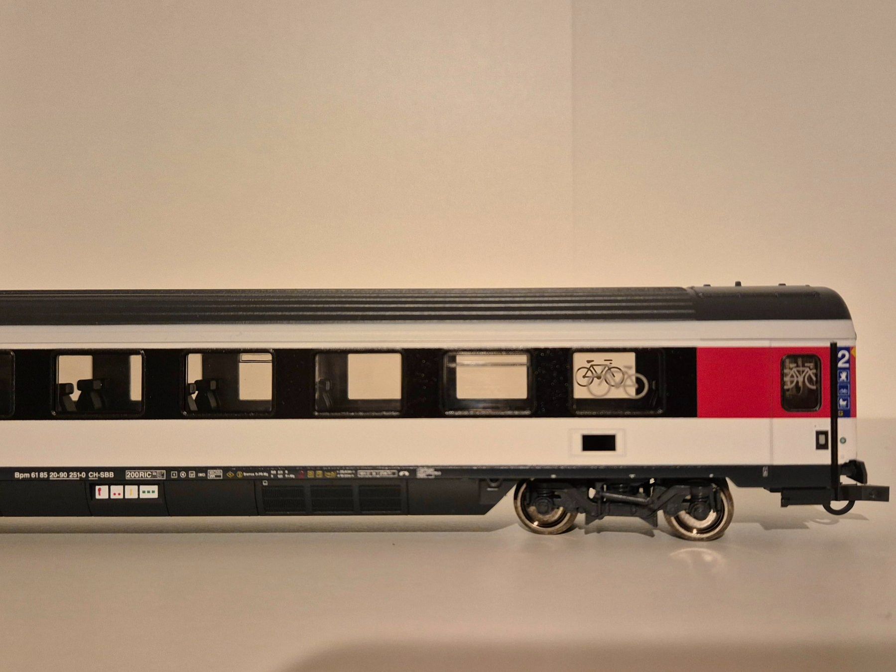 Roco Modellini di ferrovie: Roco SBB EC Wagen Bpm 61 2. Klasse – Nuovo (secondo la descrizione) da Wittenwil venduto da ced_q8j7 4