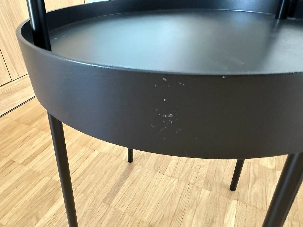 Tische: Beistelltisch, holz, schwarz – Gebraucht aus Aarau von diinch 2