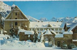 ENGELBERG Klosterkirche - Oldtimer, Auto