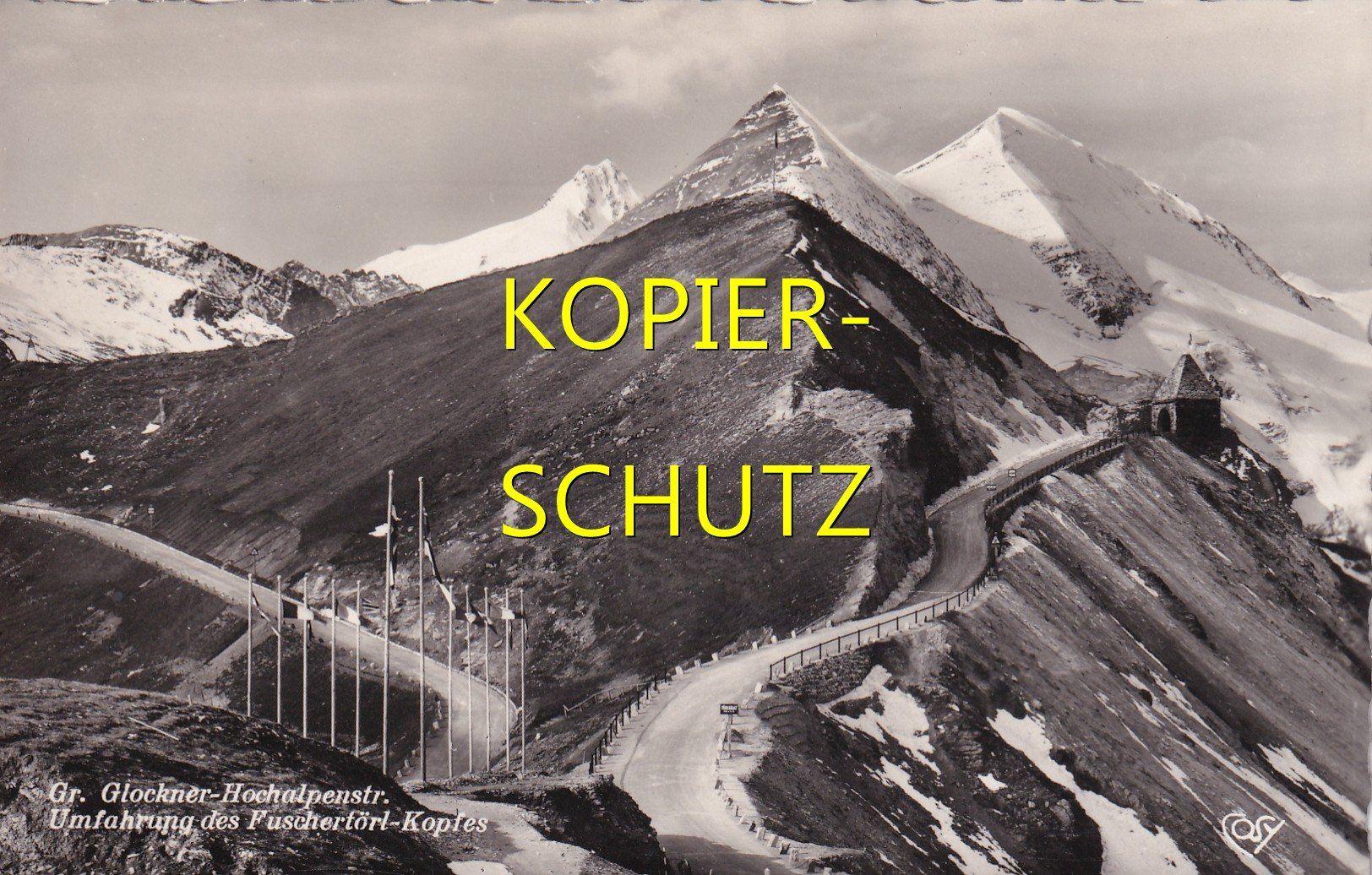 Cartoline postali: Grossglockner-Hochalpenstrasse /bc – Usato da Hombrechtikon venduto da Rudolf07