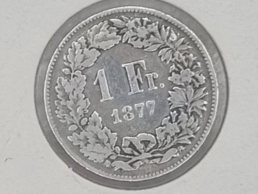 Tutti le monete: 1 FR 1877 – Usato da Bure venduto da chap981