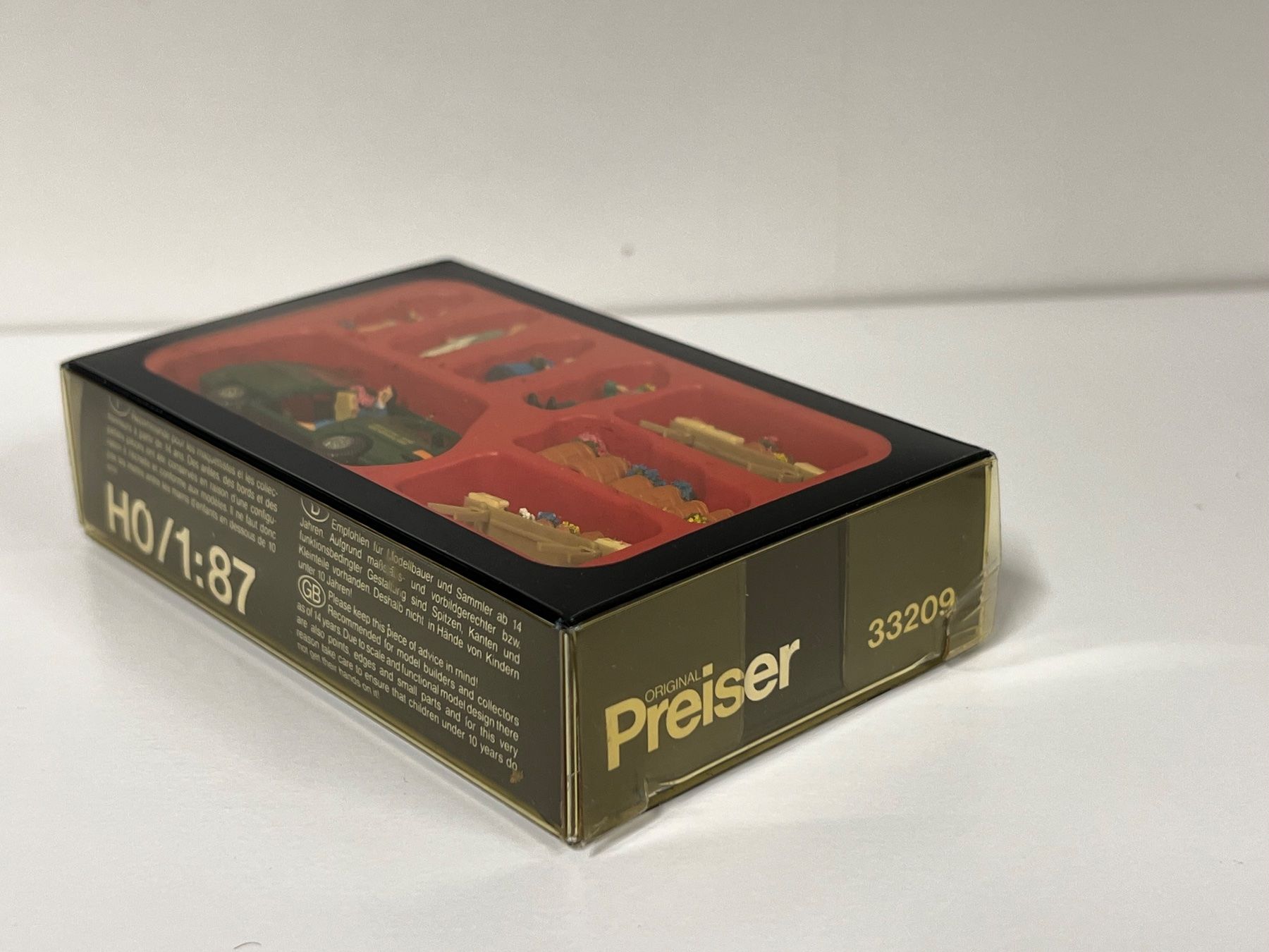 Preiser Modellini di ferrovie: Preiser 33209 H0 Blumen Markt – Nuovo (secondo la descrizione) da Geroldswil venduto da TopTrain54 1