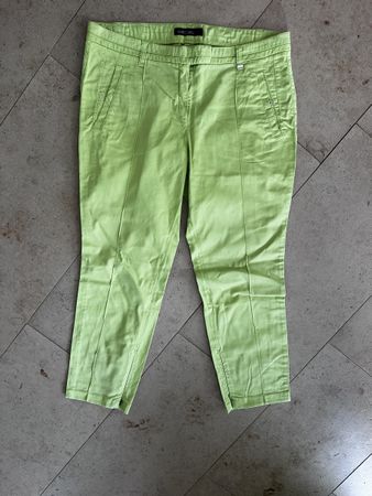 MARCCAIN sommerliche Hose Gr. 4 38/40 hellgrün top Zustand