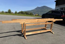 Holzbock, Arbeitsbock, Holz Bock, höhenverstellbar, massiv