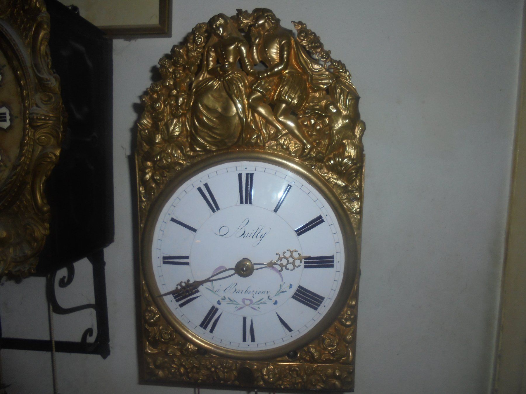 Stand- & Wanduhren: Antike Comtois = Monatsläufer, ca. 1860-80 – Gebraucht aus Camorino von Hunpete