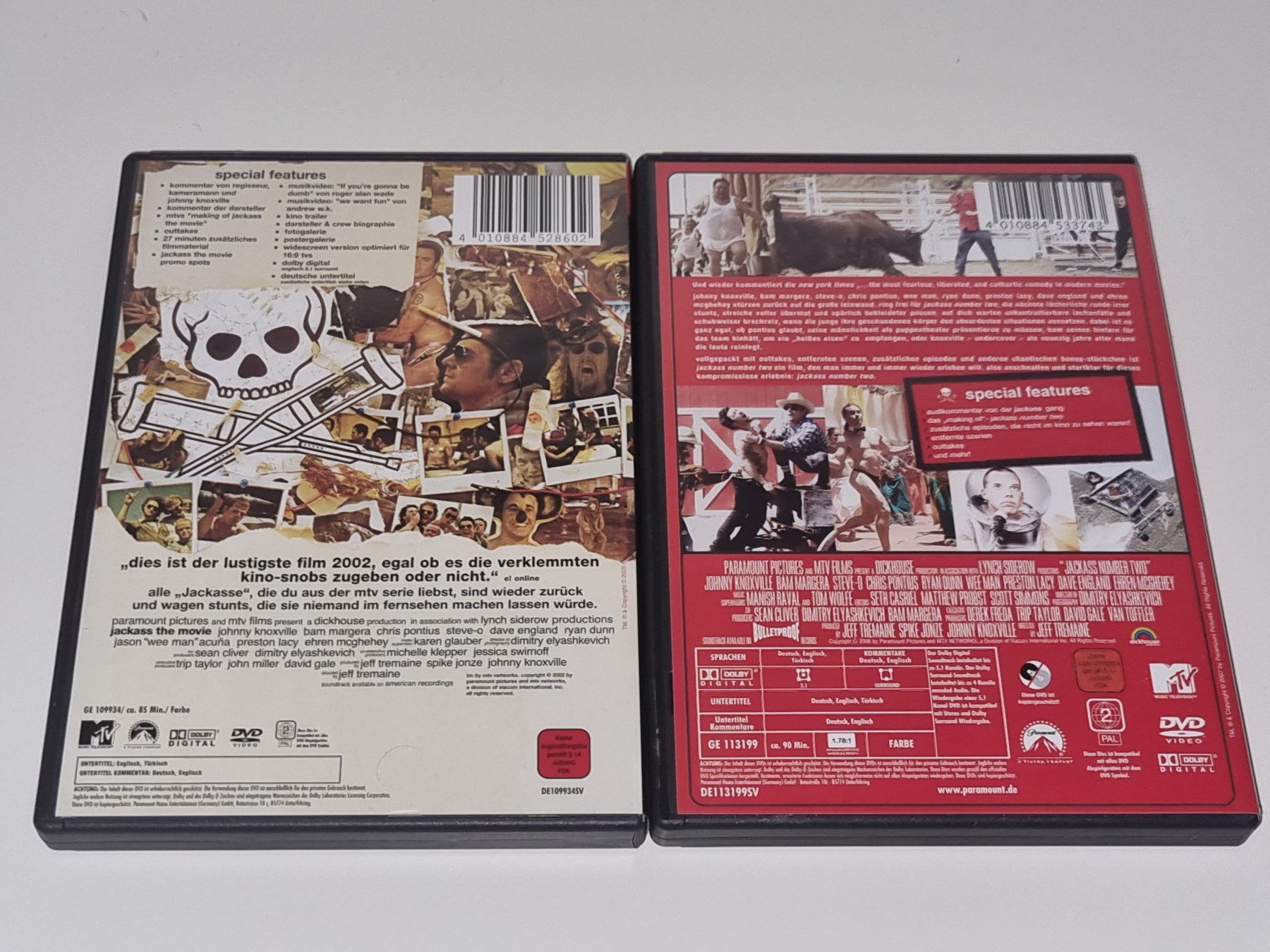 Tutti i DVDs: DVD: Jackass - Die Filme – Usato da Ehrendingen venduto da Thomas_2 3