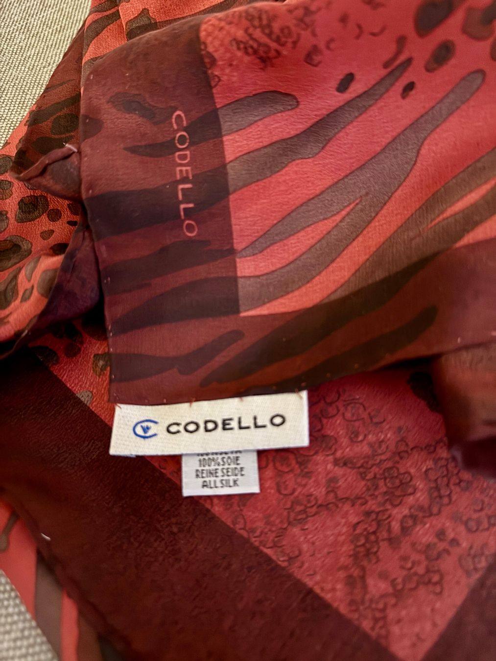 Codello Foulard & Sciarpe: Seidetuch CODELLO – Usato da Genève venduto da mar_g5r2