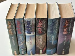 Harry Potter  6 Carlsen Hardcover-Bände  Band 14, 6 & 7