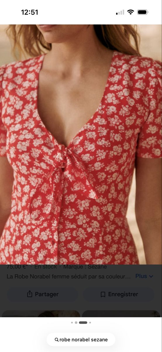 Sezane Robes: Sézane Robe Norabel 36  – D'occasion à Constantine par boukledor 2