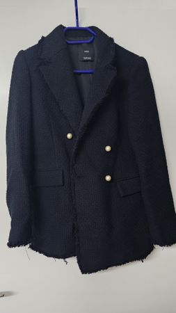 Damen Blazer Mango Schwarz Grösse S 