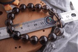 Apachen Träne  Obsidian 12mm Kugel Armband ab 3.- (Räumung!)