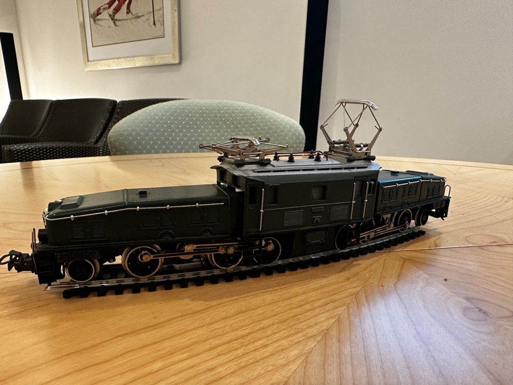 Märklin 3015 Sbb Krokodil Be6 8 Grün Guss H0 Ws Ac Ovp Kaufen Auf