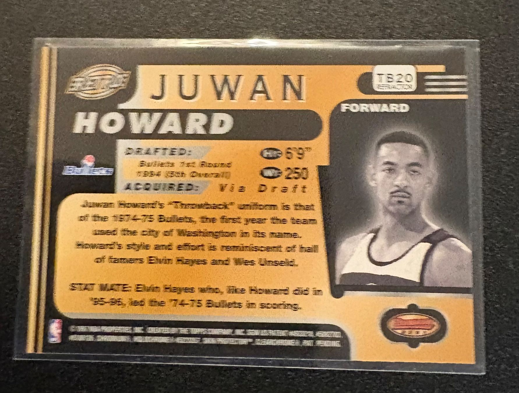 Nba Carte collezionabili: NBA Juwan Howard Bowmans Best Retro Refractor Card – Nuovo (secondo la descrizione) da Muttenz venduto da joba23 1