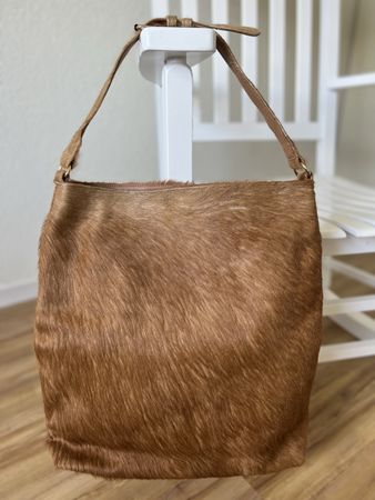 Rindsleder Tasche - Neu Handgemacht