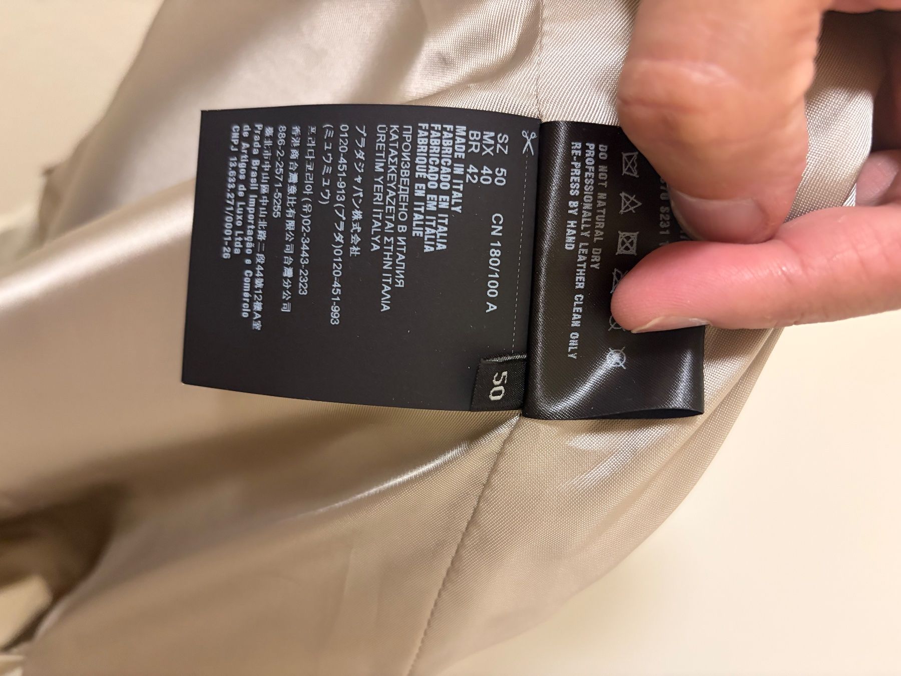Prada Jacken: Prada Sako 50 neu – Neu (gemäss Beschreibung) aus Basel von Leon_63s 7