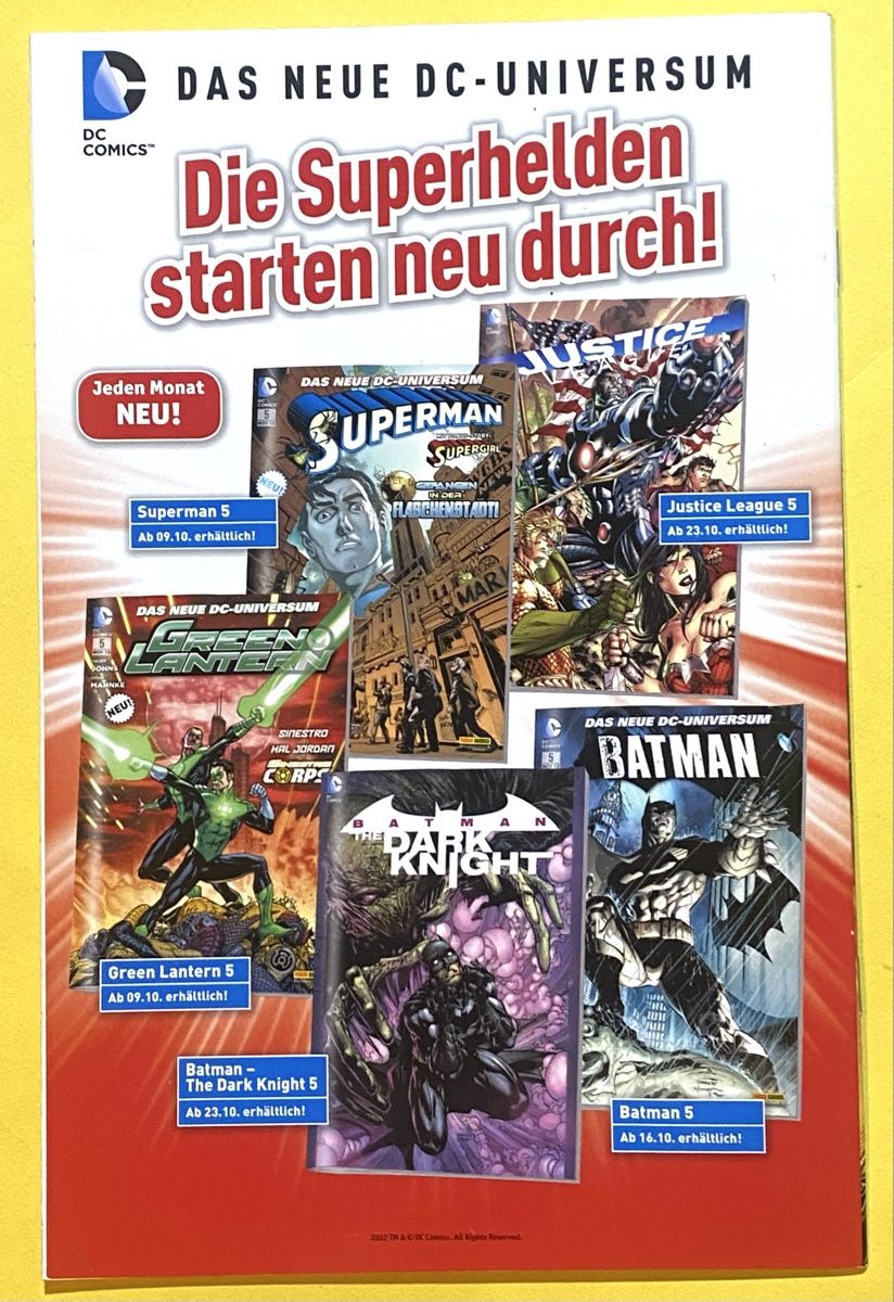 Fumetti: Green Lantern Comic Nr. 5 DC Comics, PANINI – Nuovo (secondo la descrizione) da Zuerich venduto da SonderArt-Wertgut 3