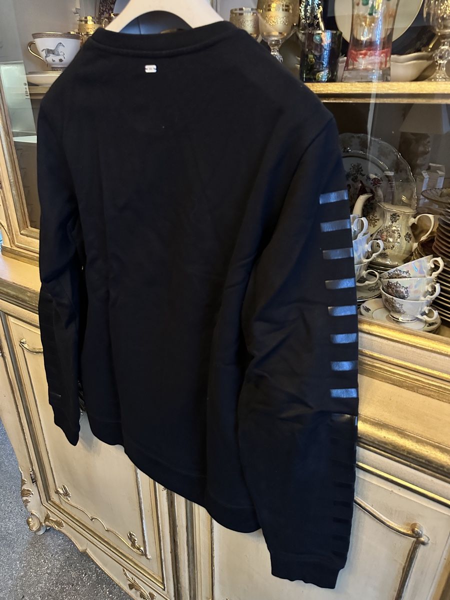 IKKS Pullover & Sweatshirts: Pull en laine IKKS avec détails en cuir Wollpullover – Gebraucht aus Mont-sur-Lausanne von jolieresale 3