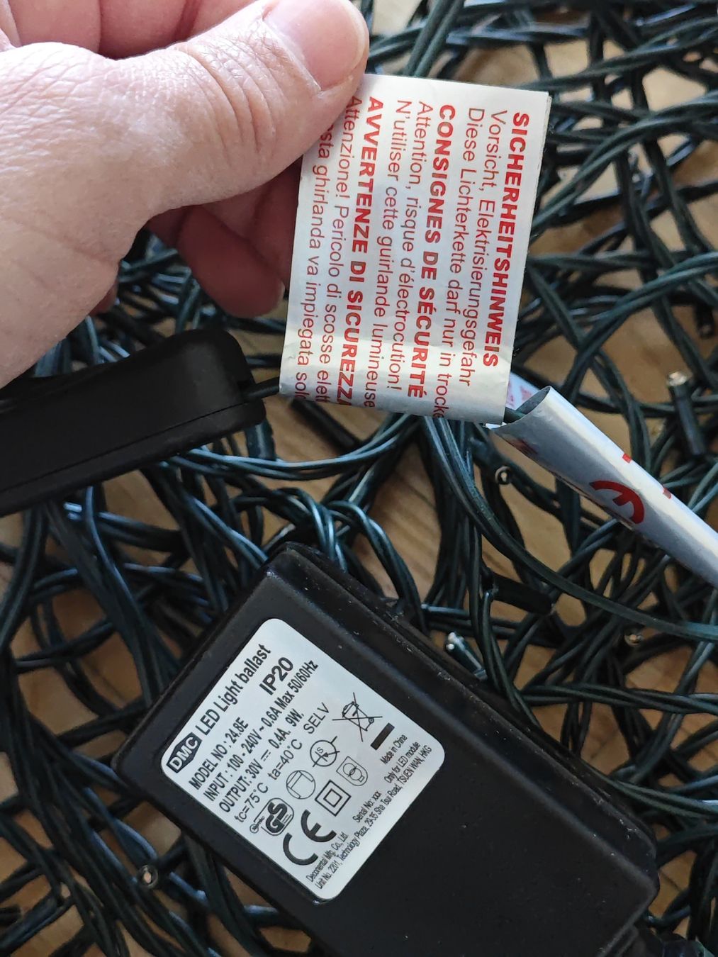 Migros Ghirlande e barre luminose: Lichterkette indoor circa 5m – Usato da Ortschwaben venduto da _MELU_ 2