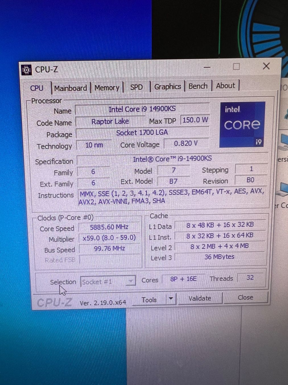 Componenti elettronici: Intel Core i9-14900KS CPU LGA1700 – Usato da Mellingen venduto da dmi_nps2 1