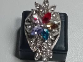 ring modeschmuck mit zerkonia,,
